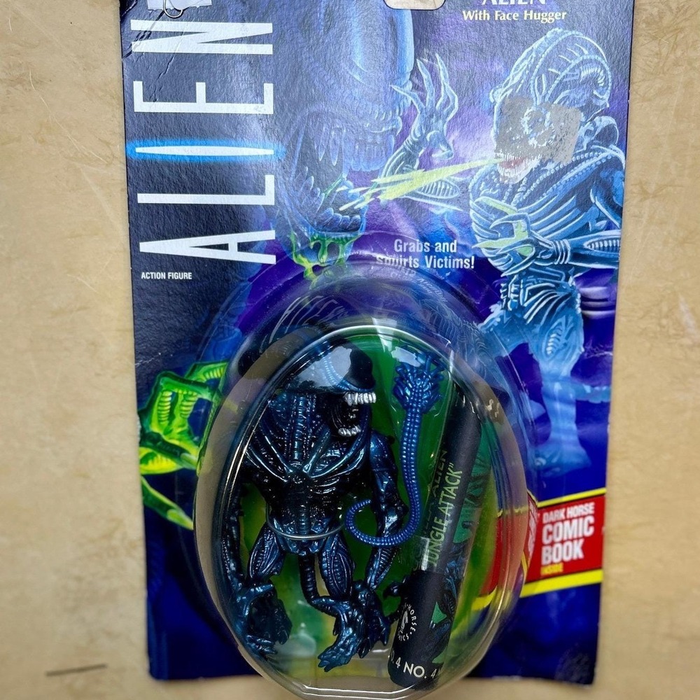 Kenner Aliens Gorilla Alien Action Figure Blue‎ Vintage 1992 Comic